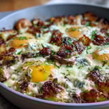 Overnight Amish Breakfast Casserole