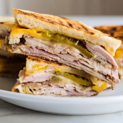 Savory Cuban Pressed Sandwich