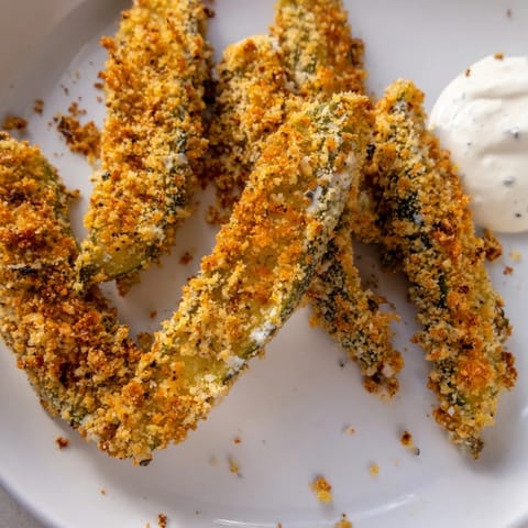 Deep-fried pickles with a perfect crunchy coating, ready to enjoy as a flavorful, shareable snack.