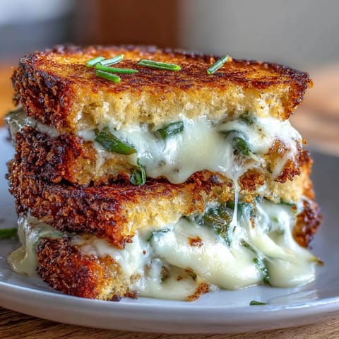Spicy Jalapeño Havarti grilled cheese sandwich sizzling in a cast iron skillet.