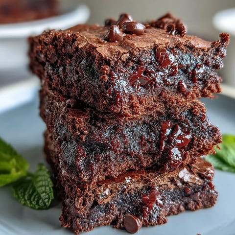 St. Patrick's Day mint chocolate chip brownie bites with rich, fudgy centers and a cool mint finish.