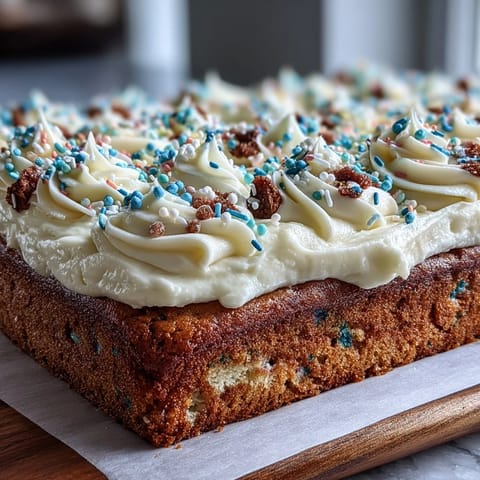 Festive vanilla sheet cake with Class of 2026 piped in buttercream, perfect for graduation celebrations.