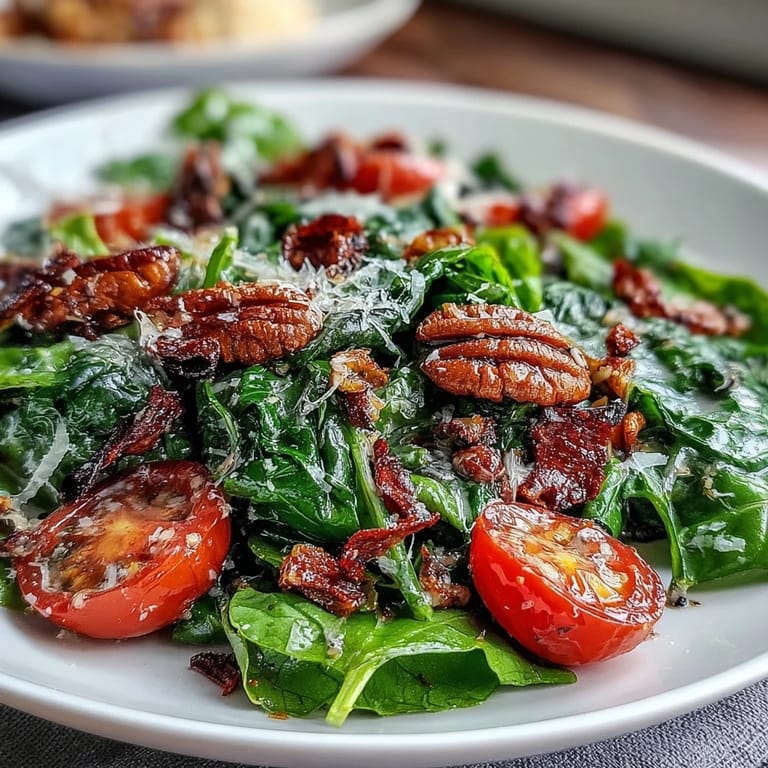 Fresh dandelion greens salad with zesty lemon dressing, cherry tomatoes, and shaved Parmesan for a bright side dish.