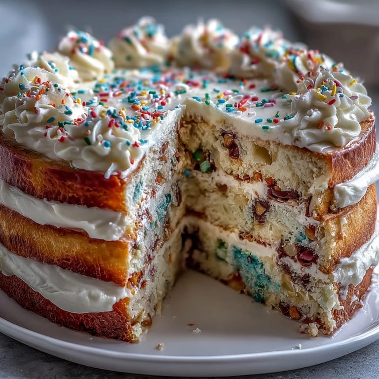 Cinco de Mayo Piñata Cake with Rainbow Inside: Brightly colored cake layers surround a secret candy-filled center, perfect for holiday parties.