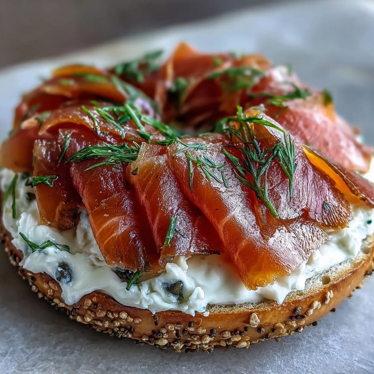 Elegant Mother's Day Brunch: Smoked Salmon Bagel Board, a crowd-pleasing breakfast spread.